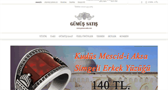 Desktop Screenshot of gumus-satis.com